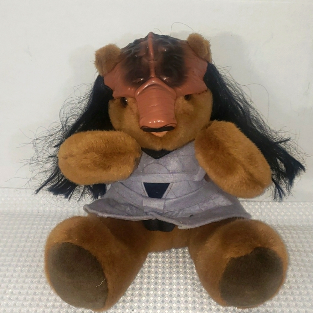 STAR TREK KLINGON BEAR The Next Generation Paramount Pictures Seated Plush 2001